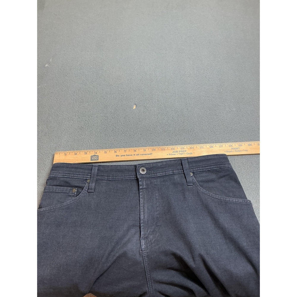 AG Adriano Goldschmied Jeans Mens 36x34 Gray Everett Slim Straight Dark Wash - Picture 5 of 12